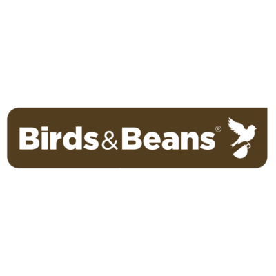 Birds & Beans logo on a white background